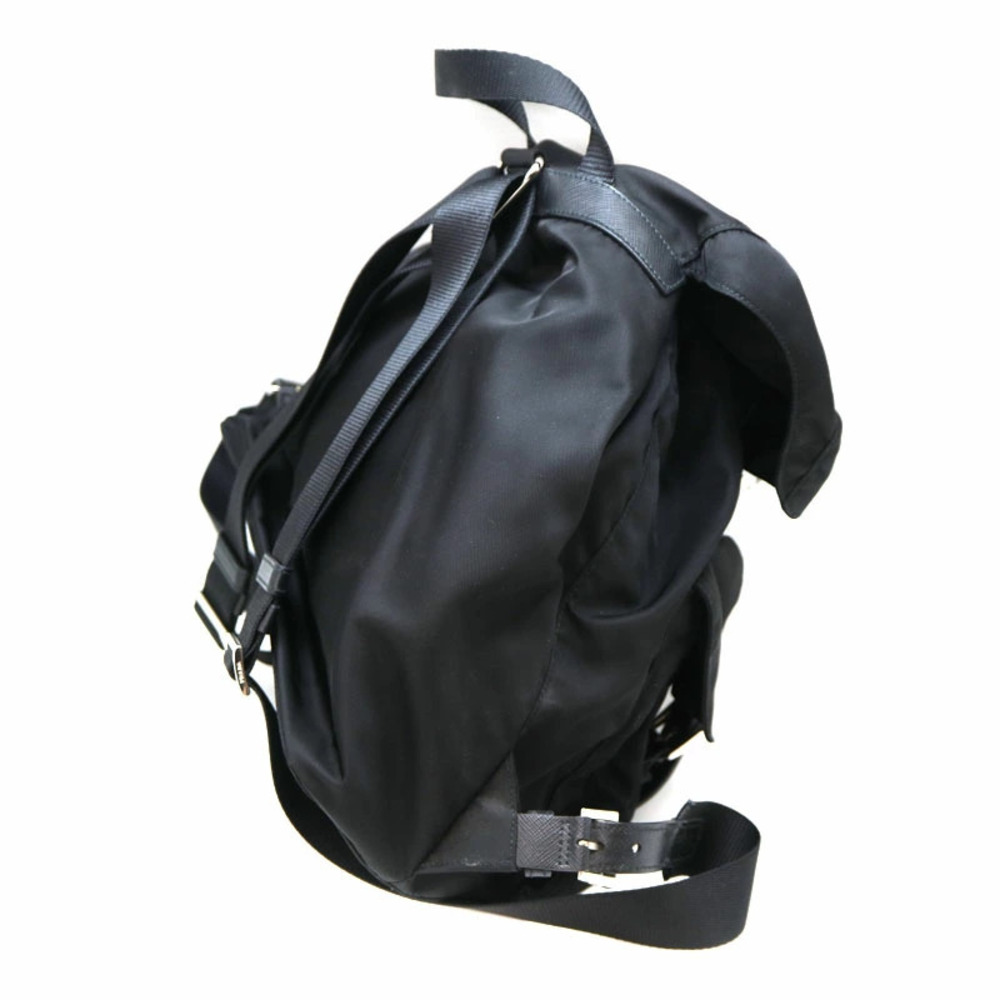 PRADA Backpack Rucksack Daypack Rucksack Black Bag - Picture 4 of 6